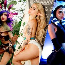 Blizz ✨ petite cosplayer gf photo