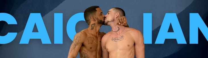 Caio and Ian 👨🏾‍❤️‍👨🏻 photo