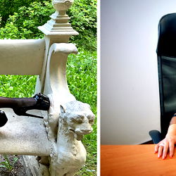 Lexa's dressing room photo