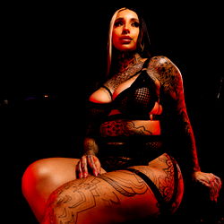 Split Tongue Bri 🐍😈 photo