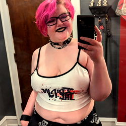 🥵Britney Black🖤BBW Goth QUEEN! 😍Sext me! photo