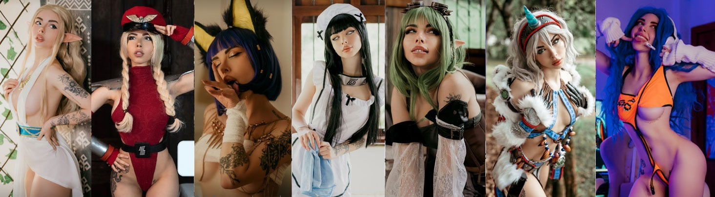 Blizz ✨ petite cosplayer gf photo