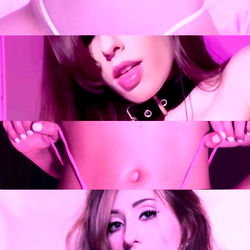 50% goth + 50% girl next door photo